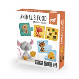 LG0421 Puzzle animale si hrana lor b