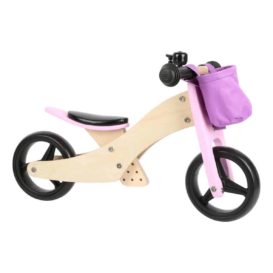 Bicicleta si tricicleta 2 in 1 roz c
