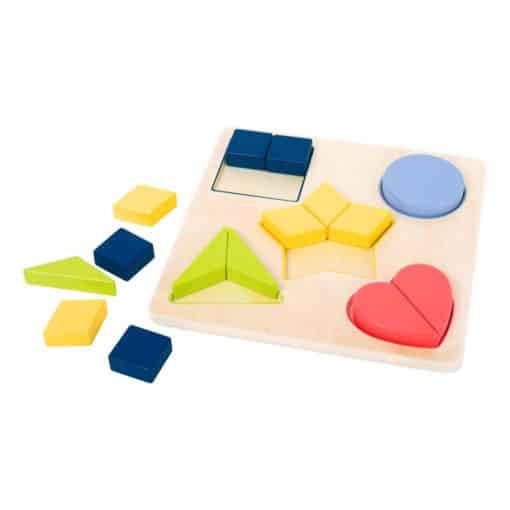 11101 Puzzle educativ Invatam forme geometrice si culori c