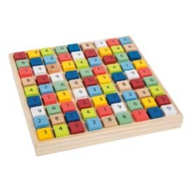 11164 Joc Sudoku din lemn colorat c