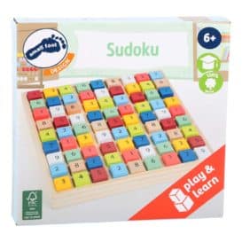 11164 Joc Sudoku din lemn colorat f