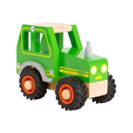 Tractor din lemn pentru copii