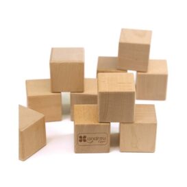 Cuburi din lemn senzoriale cu diferite sunete c