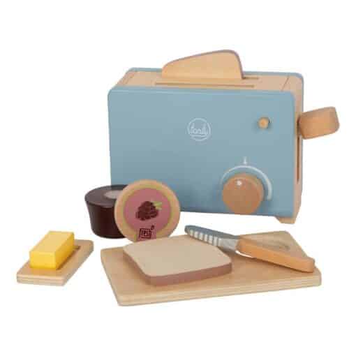 Prajitor de paine cu accesorii din lemn b