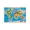 Puzzle cu harta lumii in limba engleza