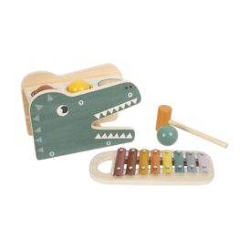 Jucărie de ciocanat cu xilofon Safari