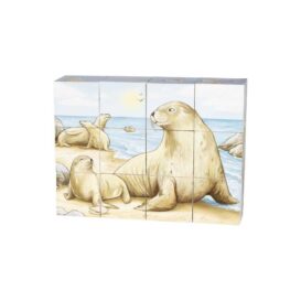 57418 Puzzle din cuburi de lemn cu animale din Australia d